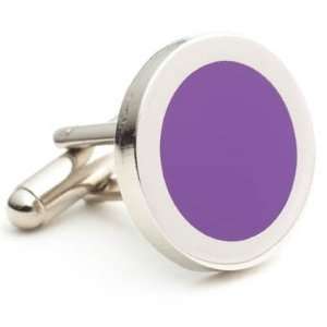  Purple Dot Cufflinks 