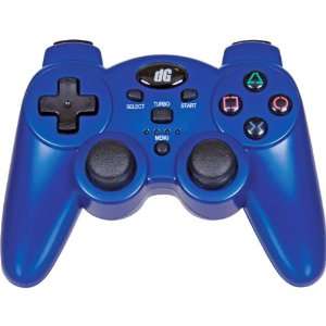  Radium Wireless Controller for PS3 Blue Video Games