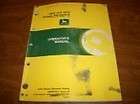   3950 and 3970 forage harvester operators manual part number OME82551