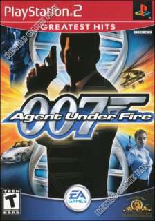007 Agent Under Fire (GH) (PlayStation 2/PS2 System) James Bond  