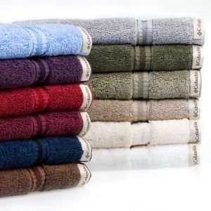  Columbia Home Solid Color Towels Bath Towel Towel