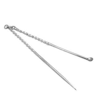 Sterling Silver earpick toothpick,oral ear health care  