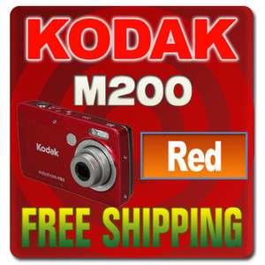 Kodak EasyShare Mini M200 Digital Camera (Red) 8422420 041778422427 