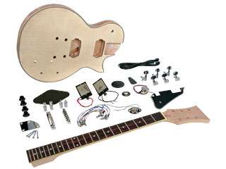 Saga Do It Yourself LP Style LC 10 Electric Guitar Kit  