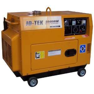  JD   TEK 5500 DSE Diesel Generator Patio, Lawn & Garden