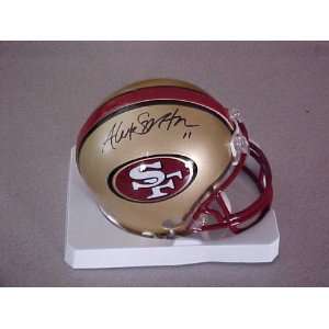 Alex Smith Hand Signed Autographed San Francisco 49ers Riddell 