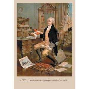  Vintage Art Alexander Hamilton   14521 8