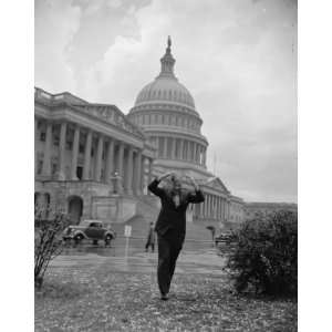 1938 April 29. Freak hail storm hits Capitol. Washington, D.C., April 