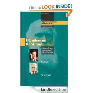 Wilson and B.F. Skinner A Dialogue Between Sociobiology and 