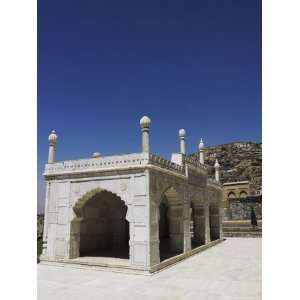  White Marble Mosque Built by Shah Jahan, Gardens of Babur 