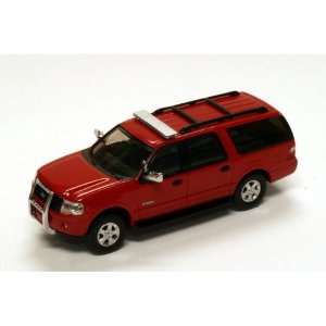   Station HO (1/87) Ford Expedition Police SUV   BLANK RED Toys & Games