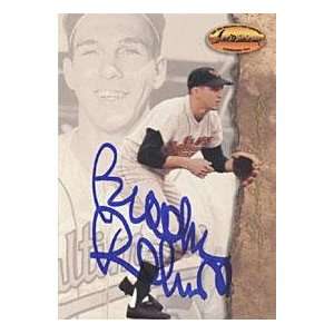 Brooks Robinson Jr. Autographed 1994 Ted Williams Card #10   Signed 