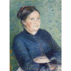   of Madame Pissarro Camille Pissarro Hand Paint