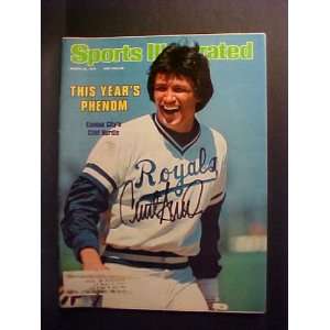 Clint Hurdle Kansas City Royals Autographed March 20, 1978 Sports 