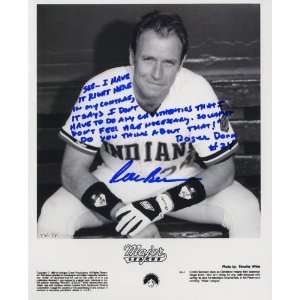 Corbin Bernsen from Major League with Quote Inscription Autographed 