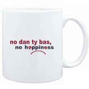  Mug White  NO Dan Ty Bas NO HAPPINESS Instruments 