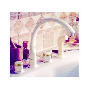  Delta 2276 WHLHP White Kitchen Waterfall Faucet