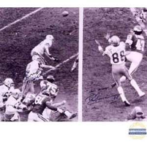 Roger Staubach & Drew Pearson Dallas Cowboys Framed 16x20 Autographed 