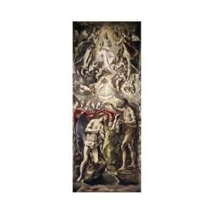  El Greco   Baptism Of Christ Giclee