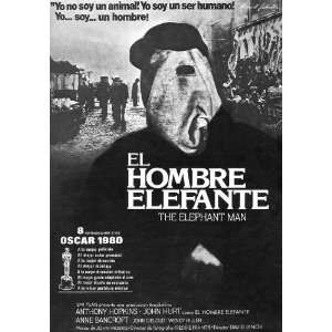  The Elephant Man (1980) 27 x 40 Movie Poster Spanish Style 