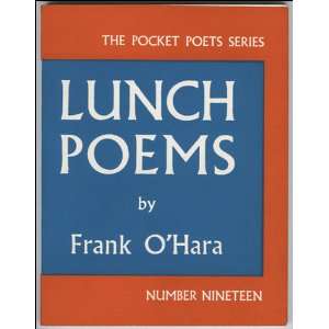  Lunch Poems Frank OHARA Books