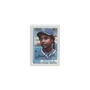  1982 Topps #645   Frank White Sports Collectibles