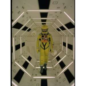  Actor Gary Lockwood in Space Suit in Scene from Motion 