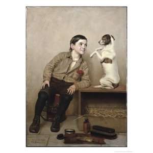   Giclee Poster Print by John George Brown, 30x40