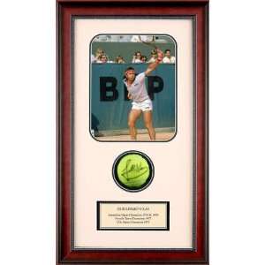 Guillermo Vilas Autographed Tennis Ball Shadowbox