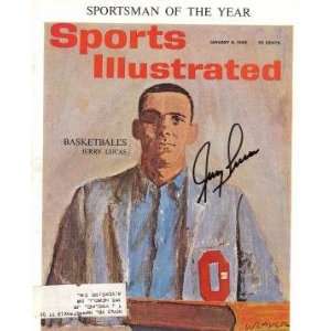  Jerry Lucas (OHIO ST.) autographed Sports Illustrated 
