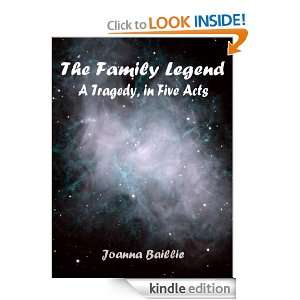   Tragedy, in Five Acts Joanna Baillie  Kindle Store
