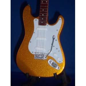  Mini Guitar JOE BONAMASSA Gold Color MODEL Collectible 