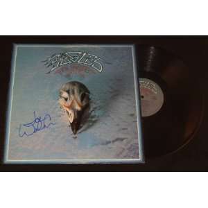 Joe Walsh Eagles Their Greatest Hits   Signed Autographed Record Album 