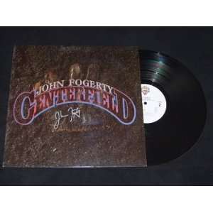 John Fogerty CCR Centerfield   Hand Signed Autographed Record Album 