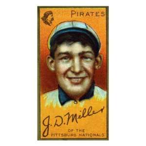  Pittsburgh, PA, Pittsburgh Pirates, John D. Miller 