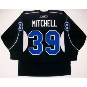 John Mitchell Toronto Maple Leafs Black Rbk Jersey