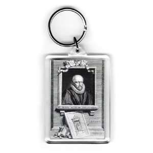  John Stow (engraving) by George Vertue   Acrylic Keyring 
