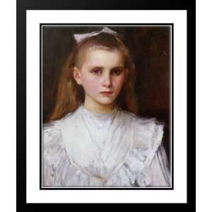 Waterhouse, John William 28x34 Framed and Double Matted Portrait of a 