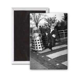 Jon Pertwee as Doctor Who   3x2 inch Fridge Magnet   large magnetic 