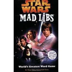  Star Wars Mad Libs By Roger Price, Leonard Stern  Author  Books
