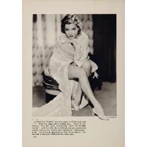  1933 Lili Damita Paramount Actor Movie Film Print 