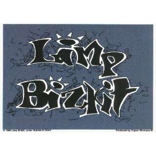 Limp Bizkit    Logo on Green   Sticker / Decal
