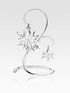 latest ornament in Swarovskis cherished annual series, the 2011 star 