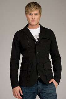 Diesel Jiotto Black Cargo Blazer for men  