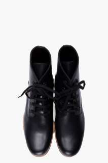 Common Projects Black Work Boots for men  