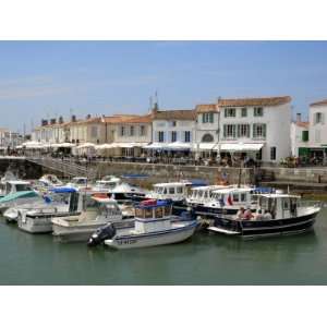 Harbour and Quayside, Saint Martin De Re, Ile De Re, Charente Maritime 