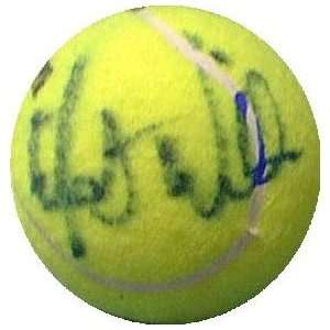 Mats Wilander autographed Tennis Ball