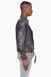 Marc Jacobs Leather Horseskin Jacket for men  
