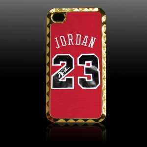 Michael Jordan Printing Golden Case Cover for Iphone 4 4s Iphone4 Fits 