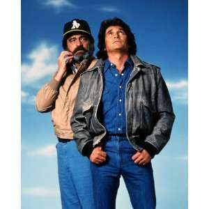 Michael Landon and Victor French in Highway to Heaven 8x10 Color 